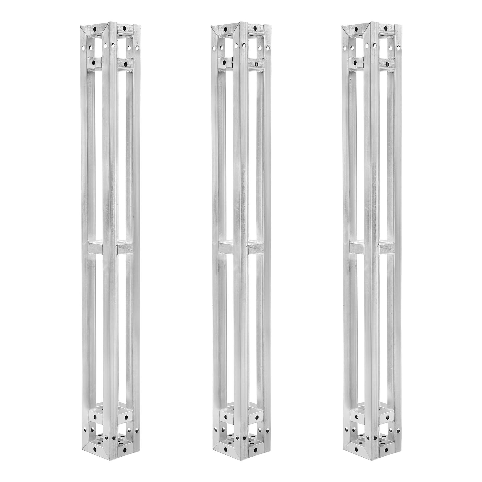Professional Licht Stativ Set,Traverse - DJ Stand,3 Stück Bühne Truss Stand für Hochzeiten,Aufbau von Bühnenhintergründen, Aufhängen von Werbebannern,Stahlrohr ( je Trägers 200 kg)