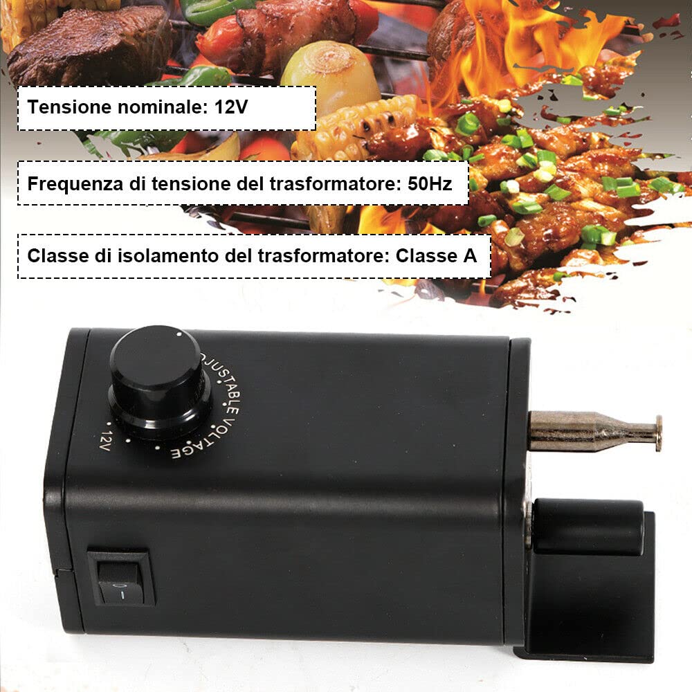 Kaibrite 15W BBQ Grill Motor Grillspieß Drehspieß Rotisserie Getriebemotor DC 3-12V