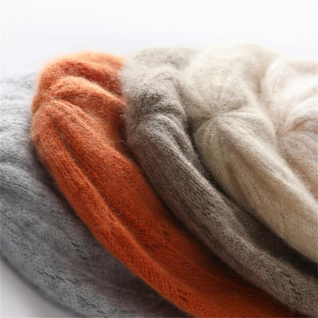 Czapki zimowe damskie kaszmirowe dzianinowe żakardowe czapki Outdoor Keep Warm (beżowe, jeden rozmiar)