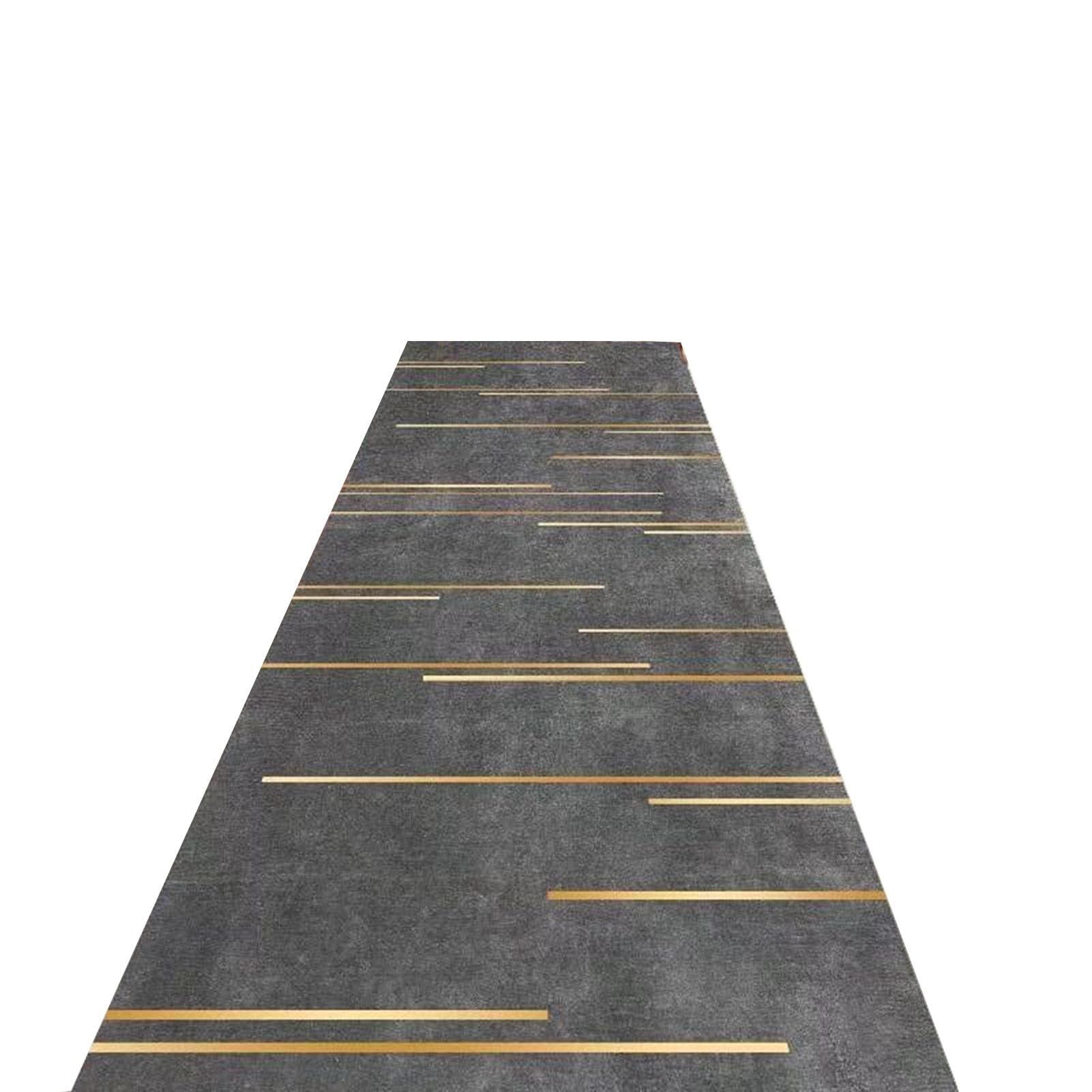 Tapis de porte coulissant pour couloir qui ne glisse pas sous les portes