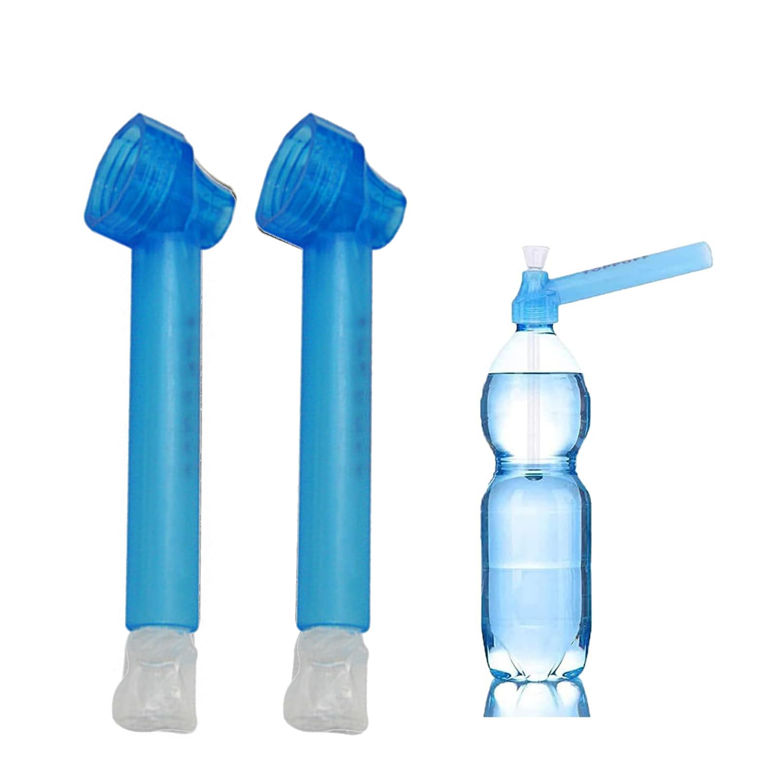 Amazon.co.jp: QuickYen 水パイプ 2本セット ペットボトルガラスパイプ 