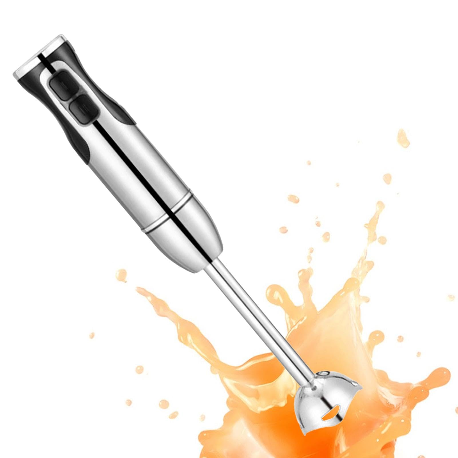 Stabmixer für Küche, Stabmixer Tauchmixer Food Blender, Küchengeräte | Edelstahl Blenderstab, elektrische Hand für Suppe, Smoothies, Pürees, Babynahrung