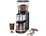 ROMMELSBACHER Kaffeemühle EKM 500 - Kegelmahlwerk, Präzisions-Waage...