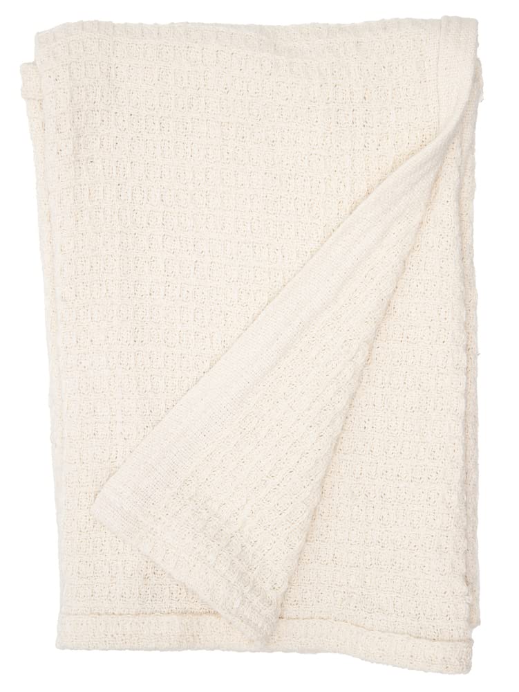Lila and Jack 100% Cotton Waffle Baby Blanket, Soft and Lightweight Receiving Blanket for Newborn and Toddler