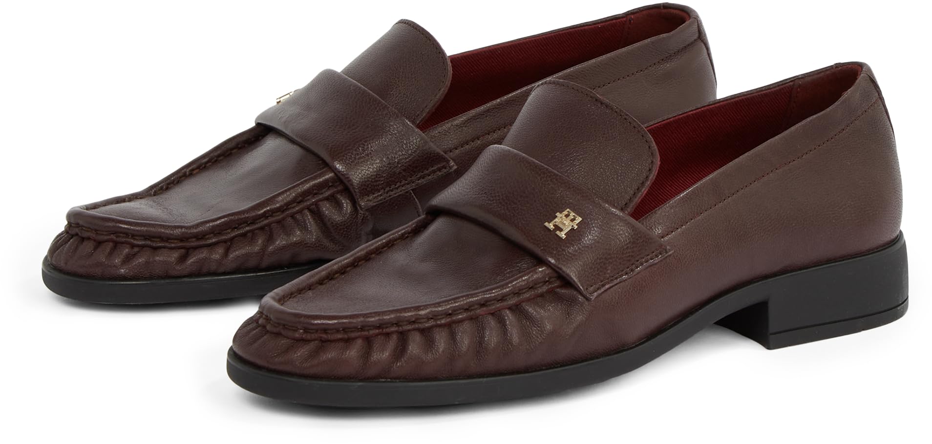 Tommy Hilfiger Kobiety Mokasyny Fw0fw08362 Miękkie Plisowane Palce NappaButy na co dzień