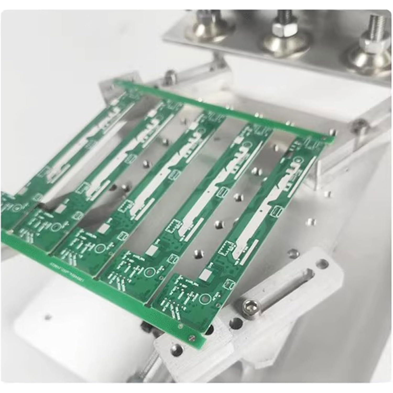 Impresora manual de pasta de soldadura para desarrollo de prototipos de PCB, estación de serigrafía de alta precisión, posición ajustable, mesa de impresión de pasta de soldadura de malla de acero SMT