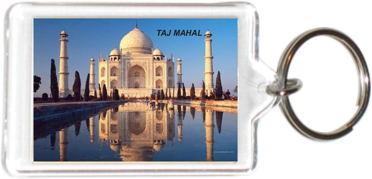 India Indian Acrylic KeyChains KeyRings Holders image 2