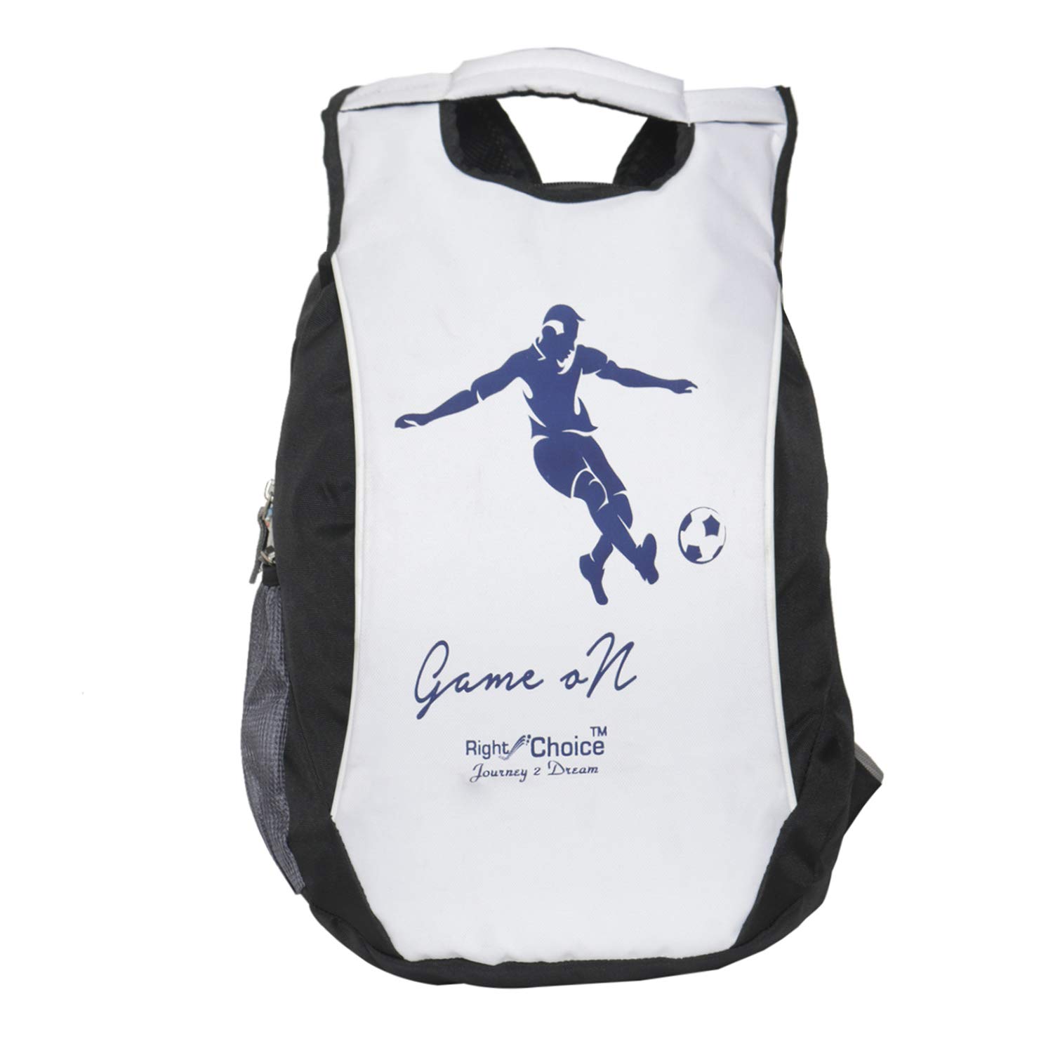 RIGHT CHOICE quality stylish casual backpack daily use unisex typography college bags Football Printed)