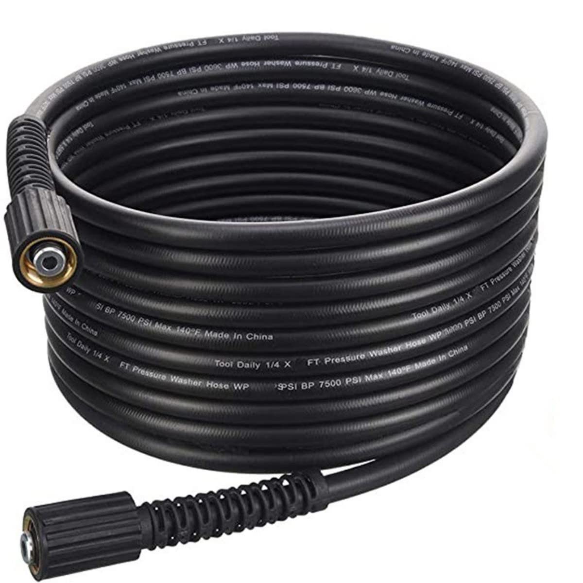 Przedłużenie węża wodnego i dysza do myjki ciśnieniowej pasuje do Karcher K2 K3 K4 K5 40 Mpa/5800 Psi, trwały (8 m, typ 3-M22)