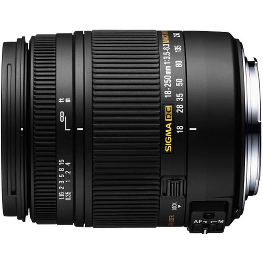Amazon | SIGMA 高倍率ズームレンズ 18-250mm F3.5-6.3 DC MACRO HSM