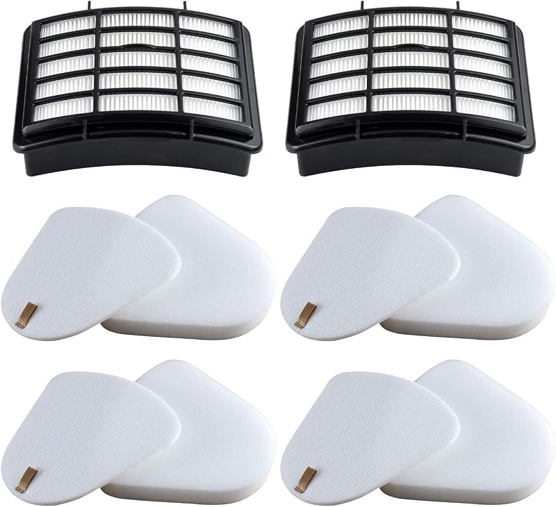 Filter Replacement for Shark Navigator Lift Away Deluxe Professional Vacuum | Compatlble with Shark ZU503AMZ NV350 NV351 NV352 NV355 NV356E NV357 NV360 NV370 UV440 UV540 Vacuum, Parts XFF350 XHF350