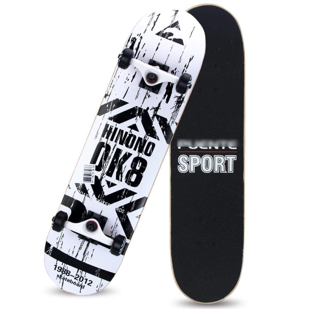 Standard Cruising Skateboards Adult Long Skateboard 807 7 cm 8-Layer Maple Deck Non-Slip and Waterproof 95A Shock Absorption