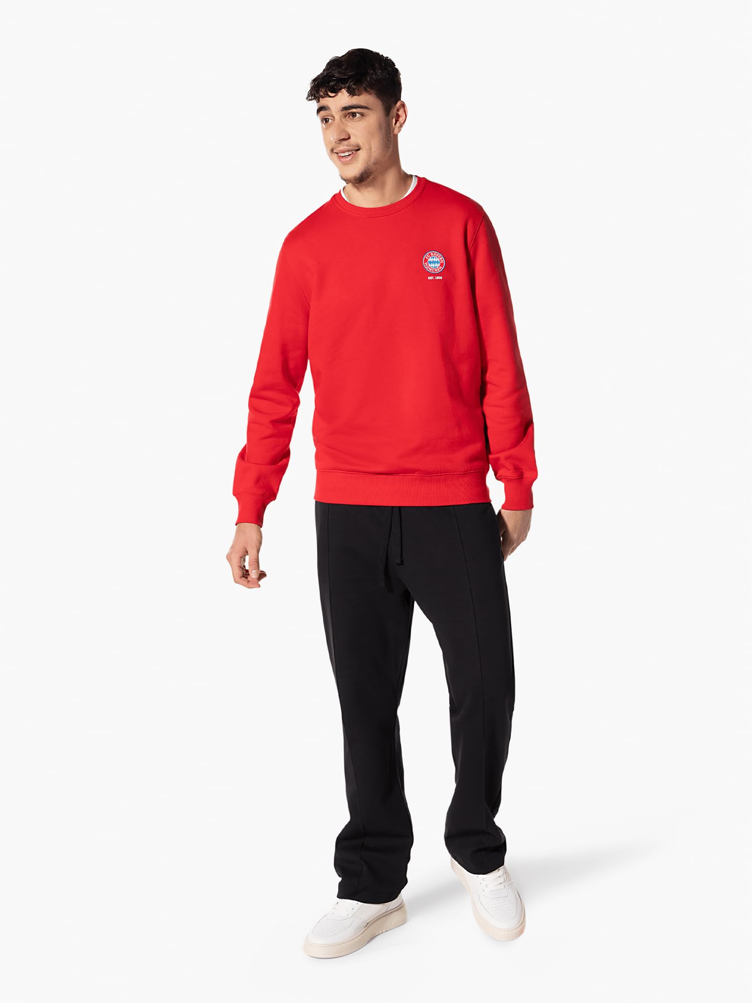 FC Bayern München I Sweatshirt Essential I Herren I Rot