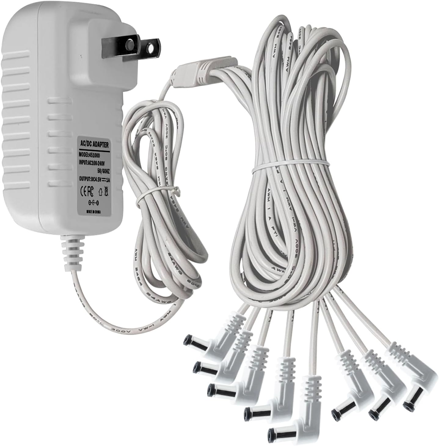 4.5V DC Adapter for Christmas Halloween Lemax Lighted Accessory