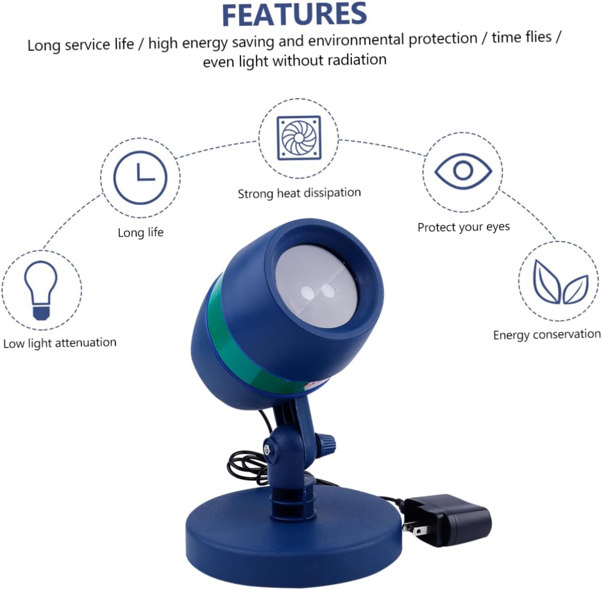 DOITOOL Solar Gazebo Lights Outdoor Ground Insert Lamp for Courtyard Garden Patio Easy Install and Decorate Random Color