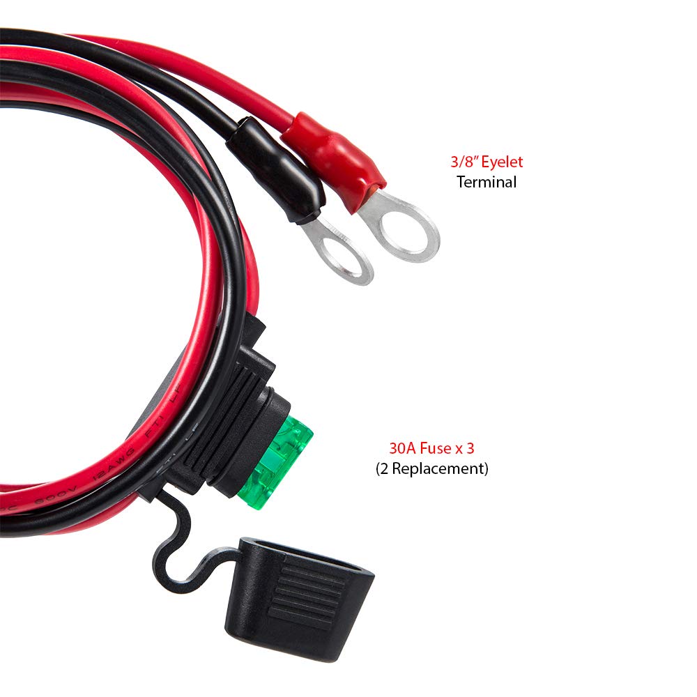 Amazon.com: YCIND Battery Alligator Clips Clamp Clip-on to 3/8