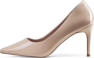 3 in Classic Pointy Pull on Heeled Wedding Pumps - Comfortable Stiletto ...