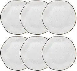 Oxford Conjunto de 6 Pratos Rasos 27,5cm Ryo Maresia