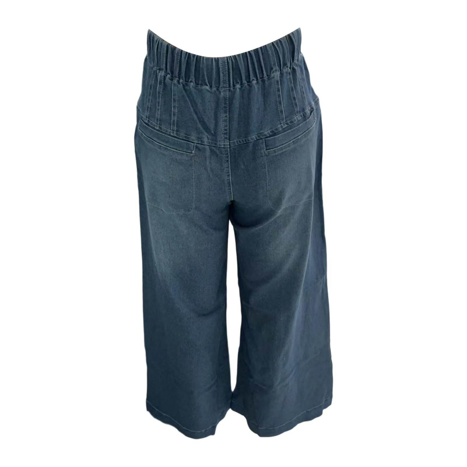 Vaqueros Elasticos Mujer Jeans Pantalones Casual Ropa Rectos Invierno Tejanos Ancho Pantalón Ligero Tallas Grandes Baggy Primavera Vaquero