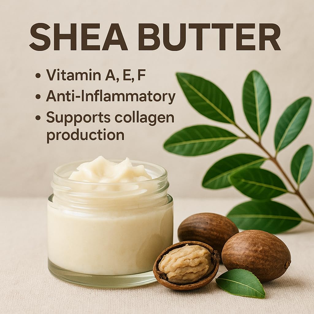 GiDeli Masło shea 100% czyste i nierafinowane, naturalne masło karite do skóry, włosów i kosmetyków DIY, 5 kg