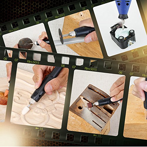 52Pcs Diamond Mounted Burr Sets For Jade/Stone/Jewelry Making, Engraving, Polishing And Buffing Fit Dremel Rotary Tools #TOP3