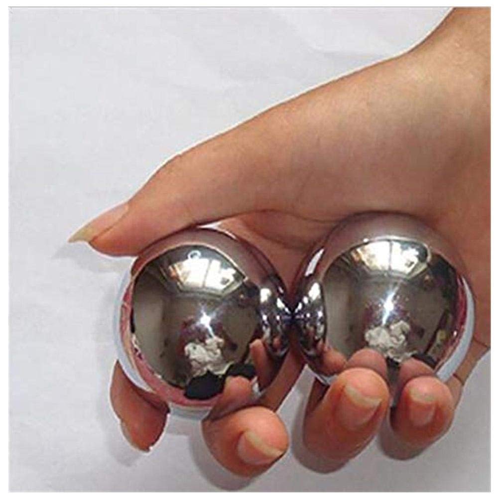 Bola de fitness, bola de acero macizo, bola de acero grande, potencia de ejercicio, 45 48 53mm, 2pcs-53mm-2pcs