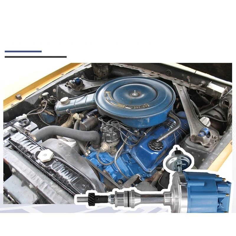 Distribuidor de encendido para Ford 351W, soluciona fallos en Windsor 6