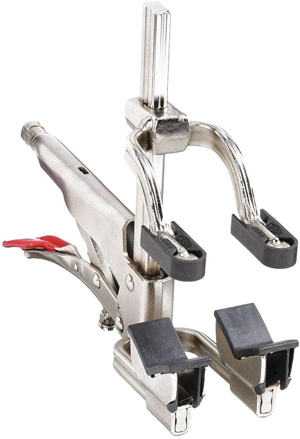 Bessey Clamp, SuperGrip Pipe clamp, 4 1/2 in. x 2 3/4 in, 310 lb (SG24PC