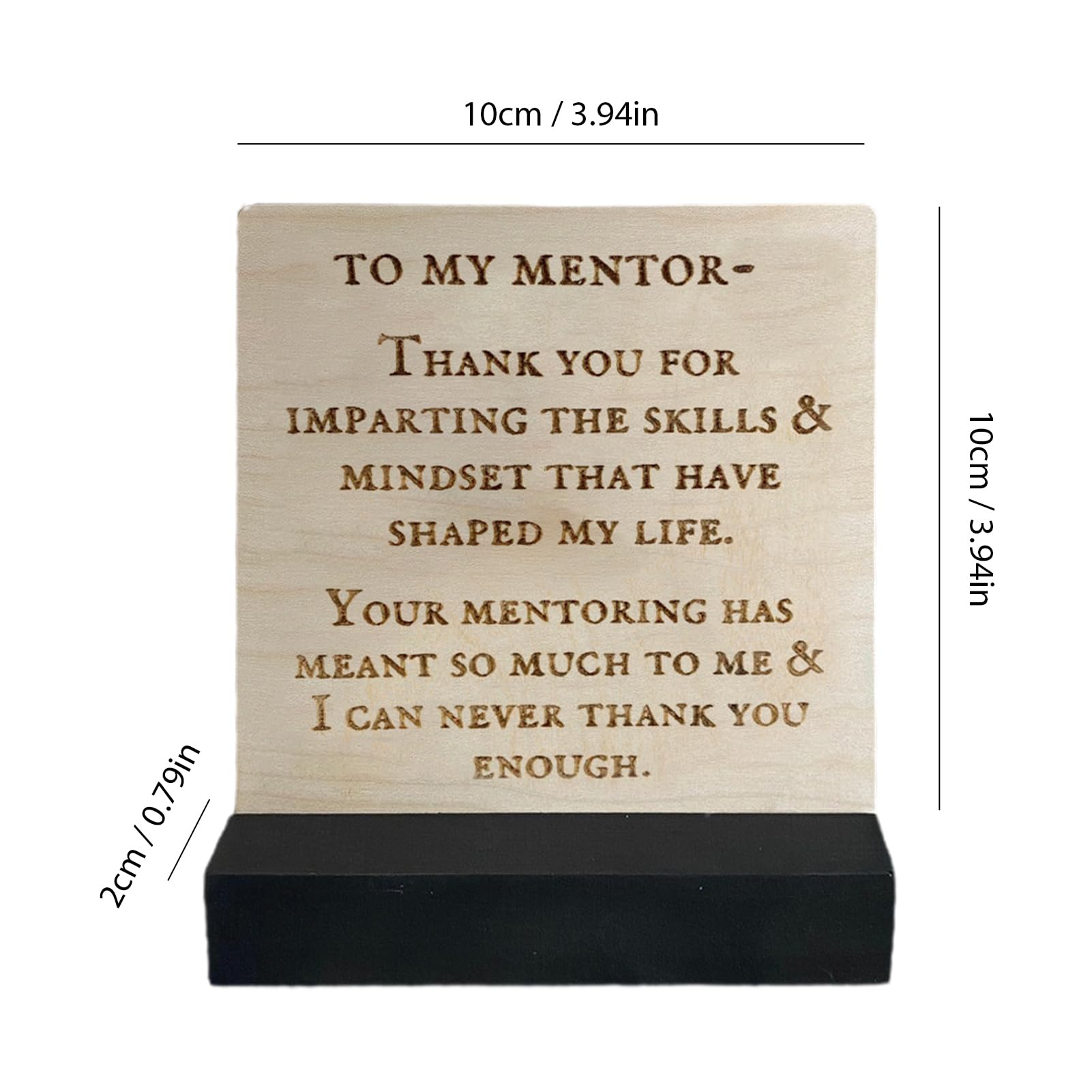 Manager, Boss \u0026 Mentor Gift- Inspirational Desk \u0026 Wall Art U2013  Decorazione Per Ufficio Regalo Per, image size:1601x1601