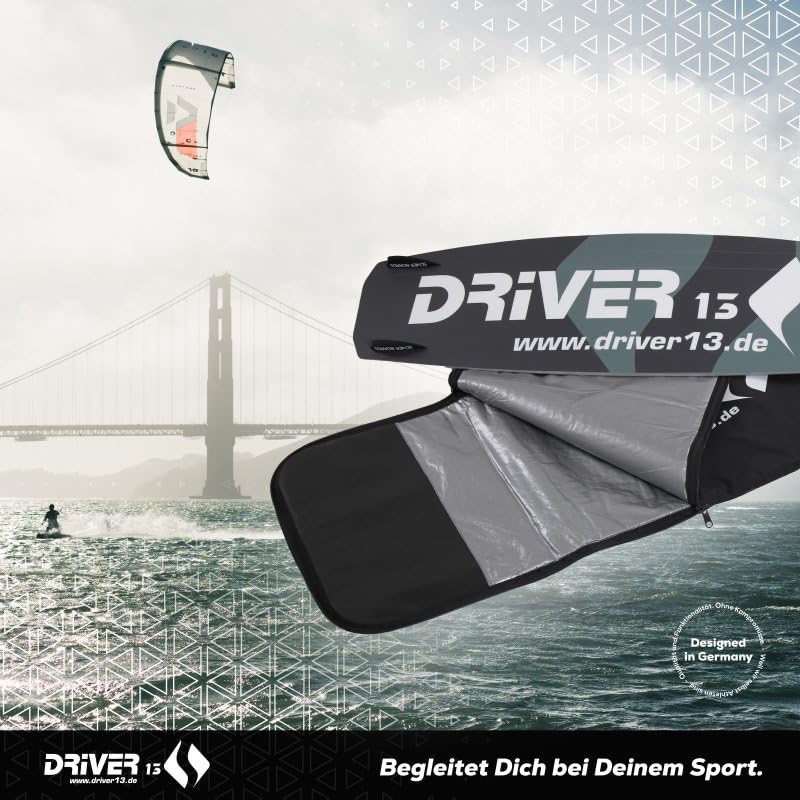 Driver13 Kiteboard Singlebag niemiecki design w najwyższej jakości od wielu lat