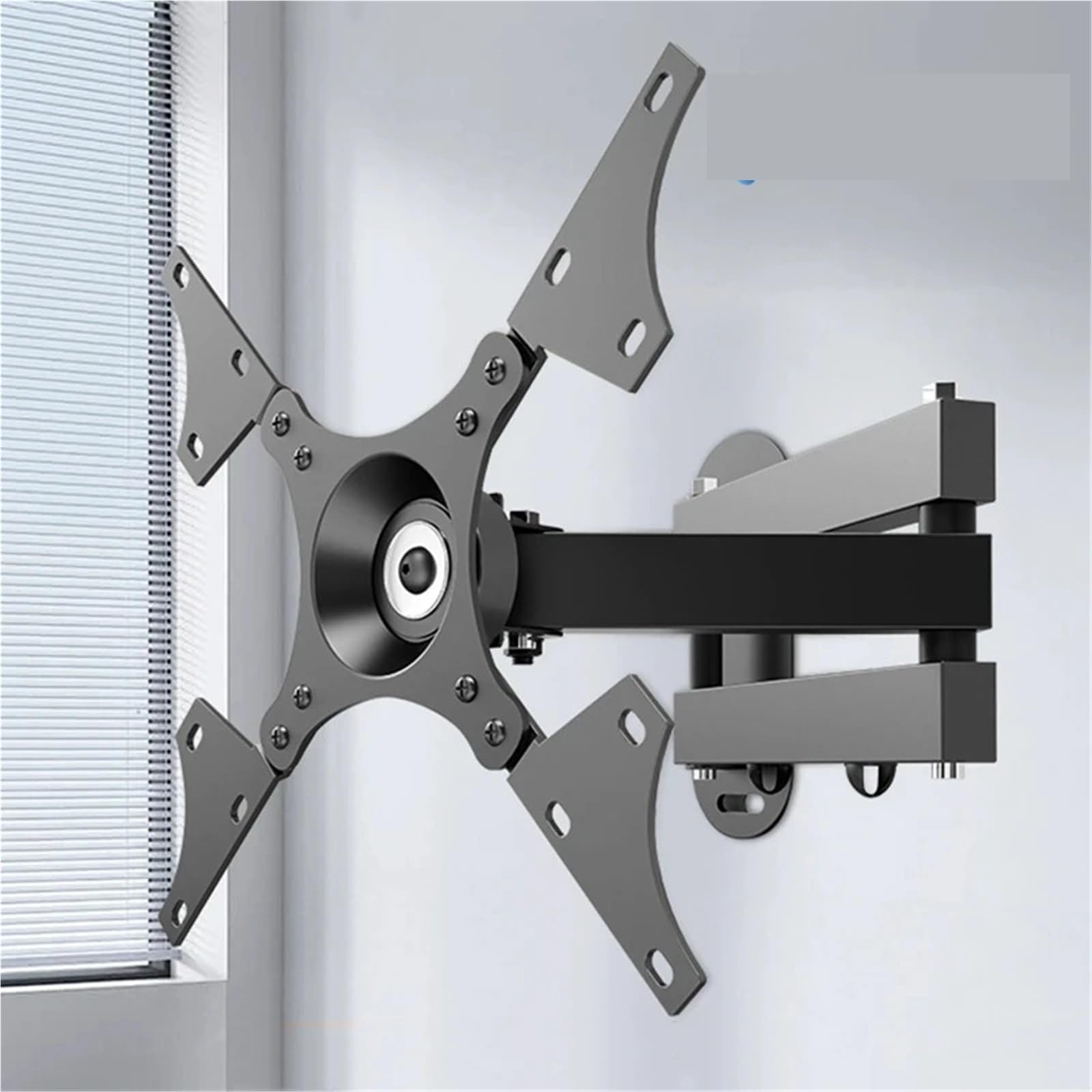 VELORE Staffa universale regolabile per TV a parete universale girevole supporto TV per schermo piatto LCD LED da 14 a 32 pollici