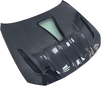 Transparent Style G80 M3 G82 G83 M4 Carbon Fiber Hood Bonnet Fit Compatible For BMW G80 M3 G82 G83 M4 Hood 2021-2023(Single-sided carbon)