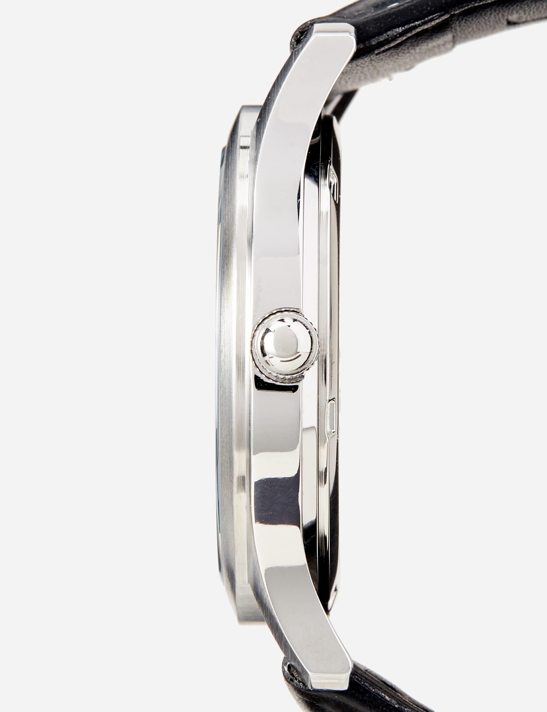 Lorus Herren-Uhr Quarz Edelstahl mit Lederband RXN79DX9