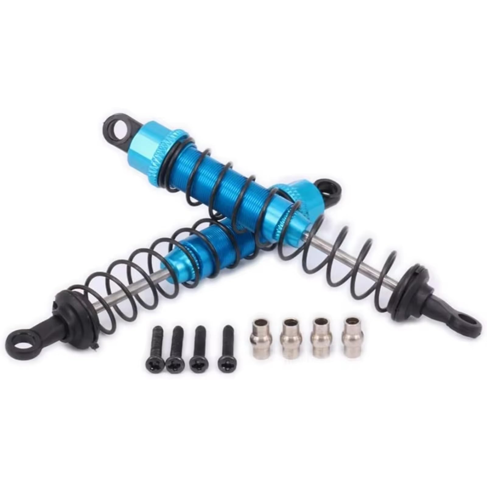 Ammortizzatore RC per Wltoys 12428 12423 1/12 RC Car Crawler Upgrade Part Accessori Ammortizzatore Anteriore E Posteriore Metallo Riempito D'olio