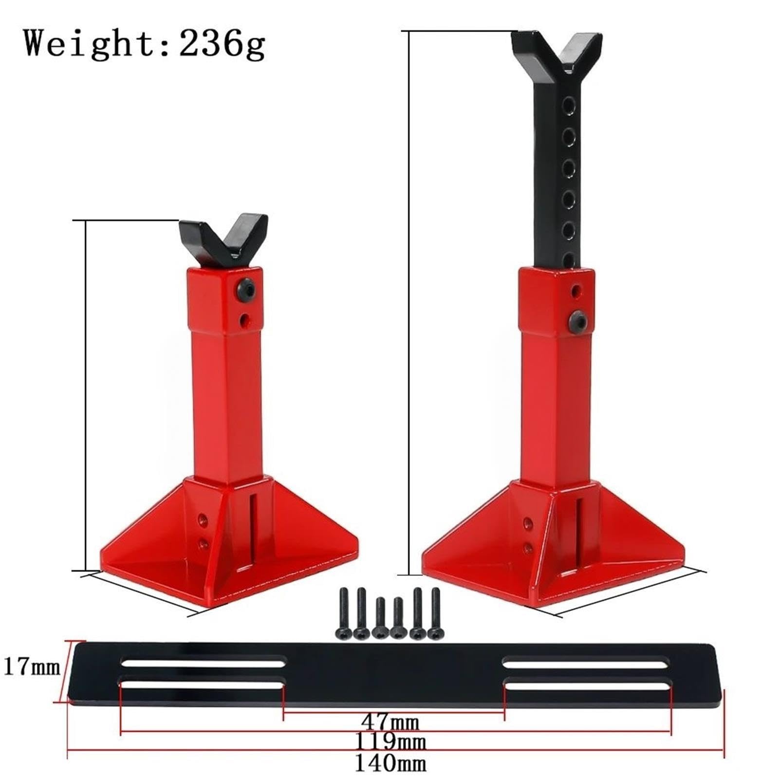 Metallo Per Mini Jack Supporti Per Traxxas Per Trx4 1/10 RC Giocattolo kit