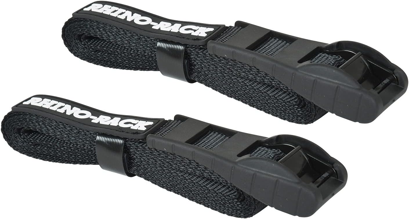 Rapid Straps 11.5 Foot Cam Buckle Straps with Patented Rubber Protector, Easily Secure Your Kayak, Paddle Board SUP, or Gear to Your Roof Rack (RTD35P)