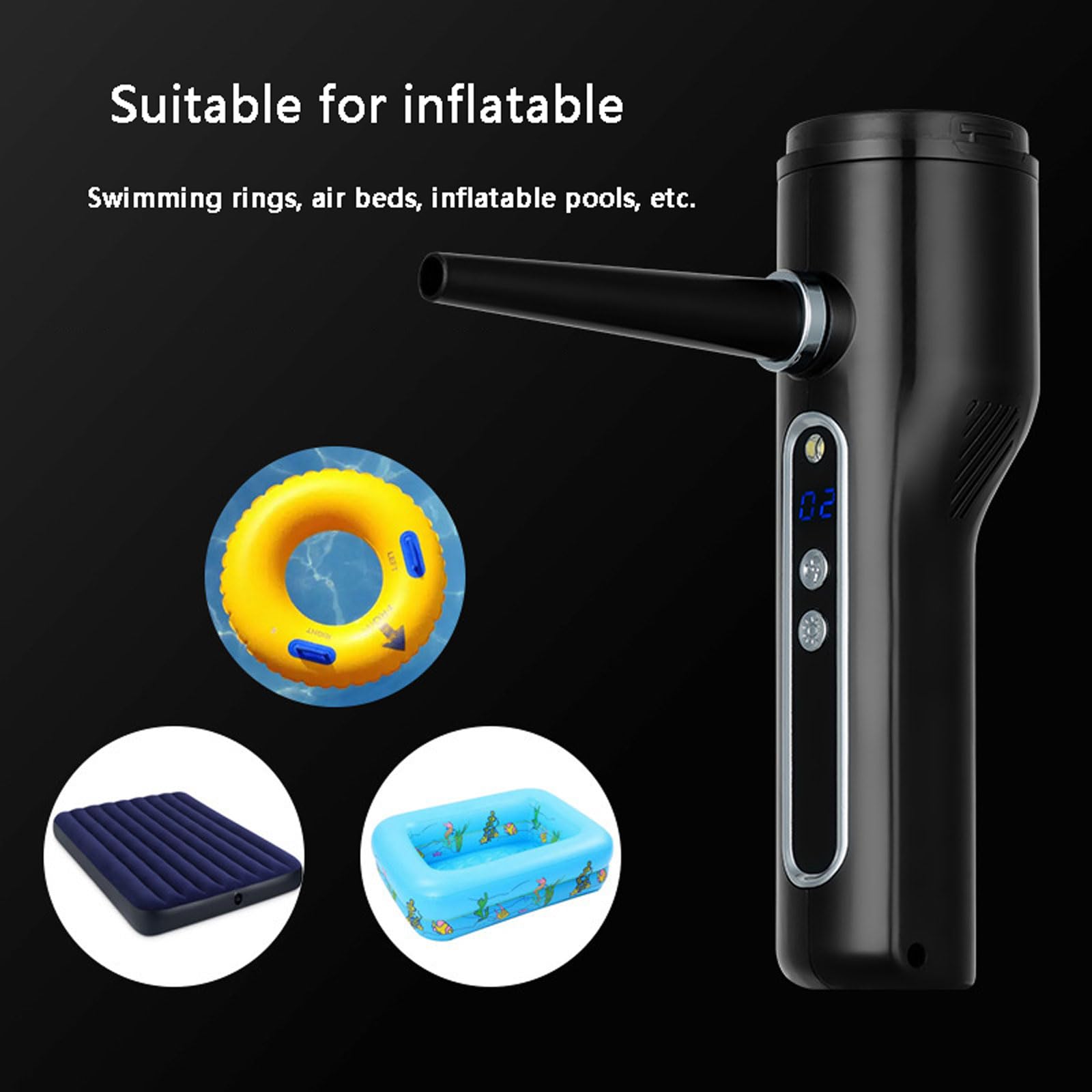 aspiradora para Coche, Aspiradora de Mano inalámbrica for Coche con batería Gran Capacidad