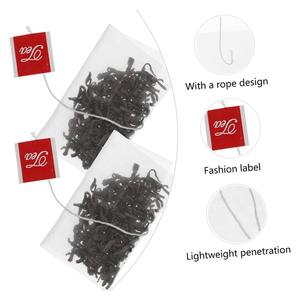 PRETYZOOM 1000 Stk Teebeutel tea infuser tee infuser teetüten tea bag Teesiebe für losen Tee duftende Teefilterbeutel Tee-Ei packtaschen Filterbeutel für Tee Filterbeutel verschließen Nylon