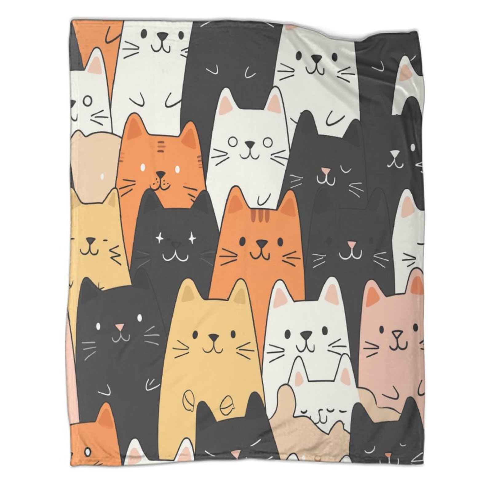 Coperta morbida in pile di flanella, ideale come regalo di compleanno per amici, familiari, regalo di Natale per amici e partner, coperta natalizia per divano e letto, 150 x 200 cm