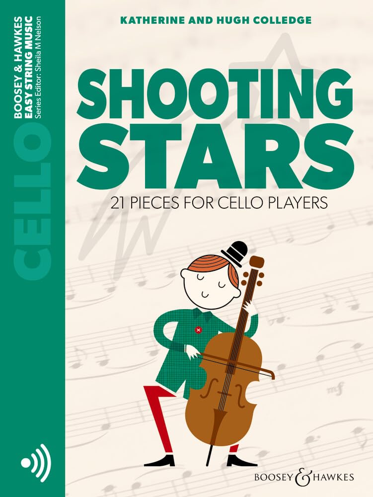 Shooting Stars - 21 Pieces for Cello Player (Easy String Music) - Cello Sheet Music - Boosey & Hawkes (BH 13835)