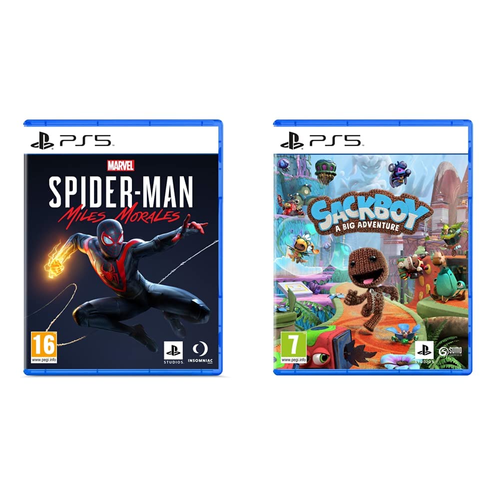 Sony Ps5 Marvel S Spiderman Miles Morales (Ps5)+Ps5 Sackboy : A Big Adventure (B08SRXBFKV) Amazon Price History, Amazon Price Tracker