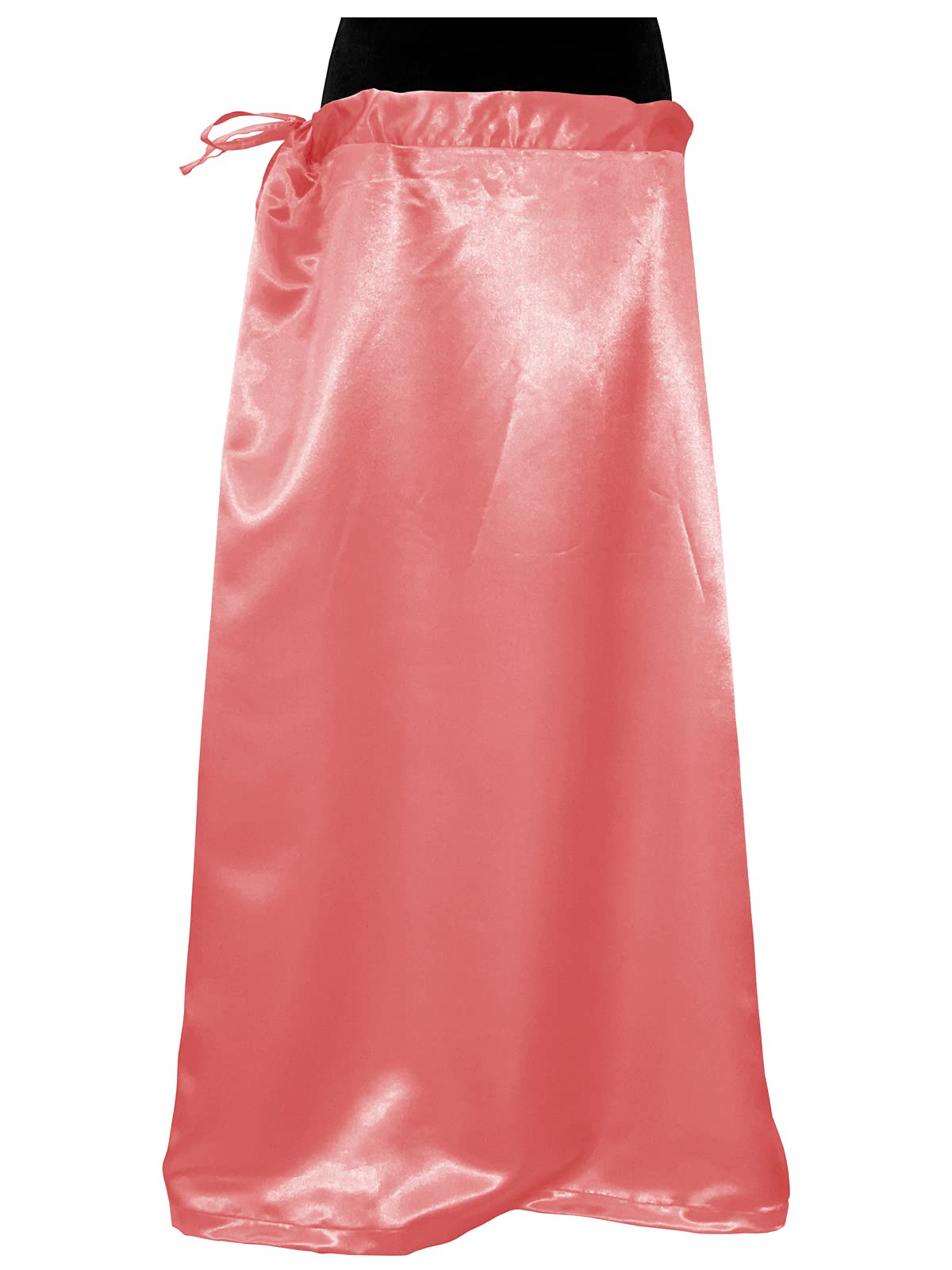 themilestocksTMS Sari Petticoat Satin Stitched Adjustable Waist Saree Underskirt Lining Skirts