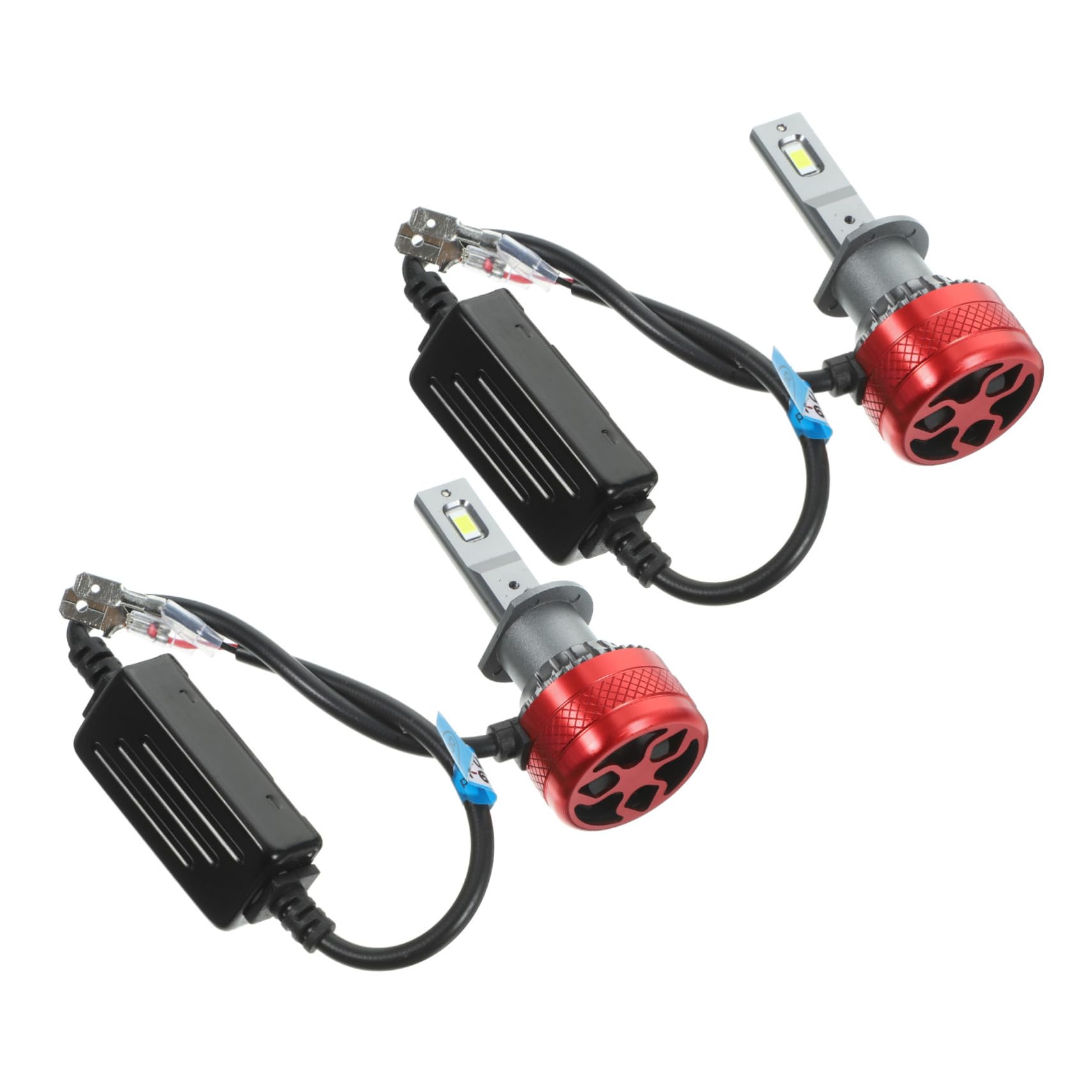 MAGICLULU Fari LED per Auto Lampadine per Fari Anteriori Illumina Strada con Chip LED Installazione Facile e Durata Luce Bianca per Maggiore Sicurezza Notturna