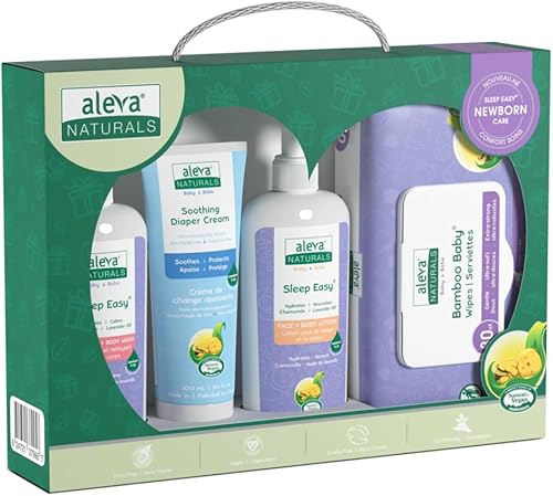 Aleva Naturals Juego de toallitas de bambú para bebé con chupete y juguete, nariz y soplados, toallitas para los dientes y las encías de los