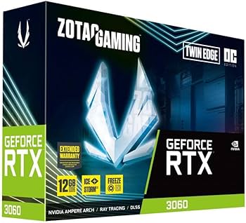 ZOTAC GeForce RTX 3060 12GB グラフィックボード Zotac Gaming GEFORCE RTX 3060 Placa gráfica Twin Edge OC 12G