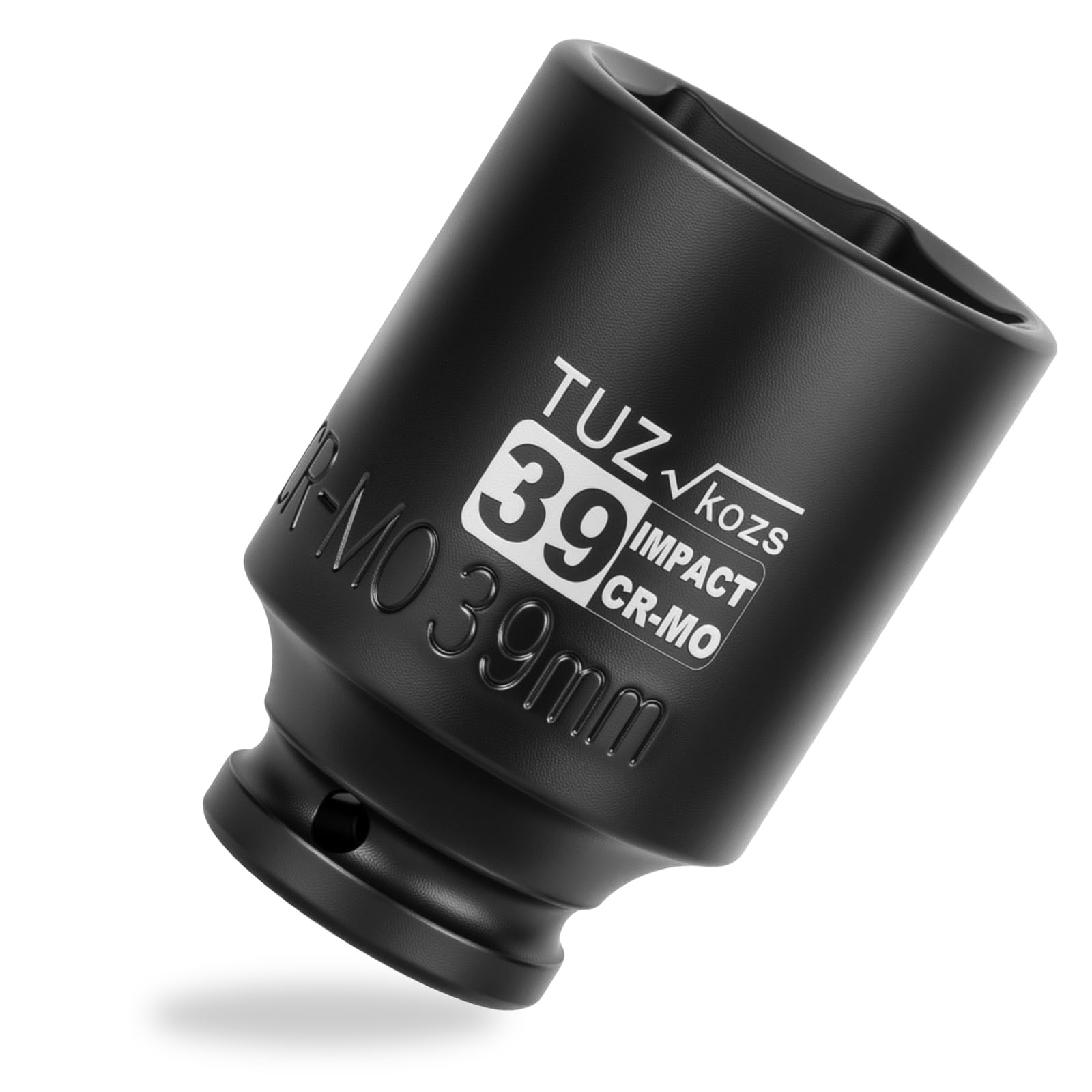 1/2 Inch Drive 39mm Deep Metric 6 Point CR-MO Impact Socket