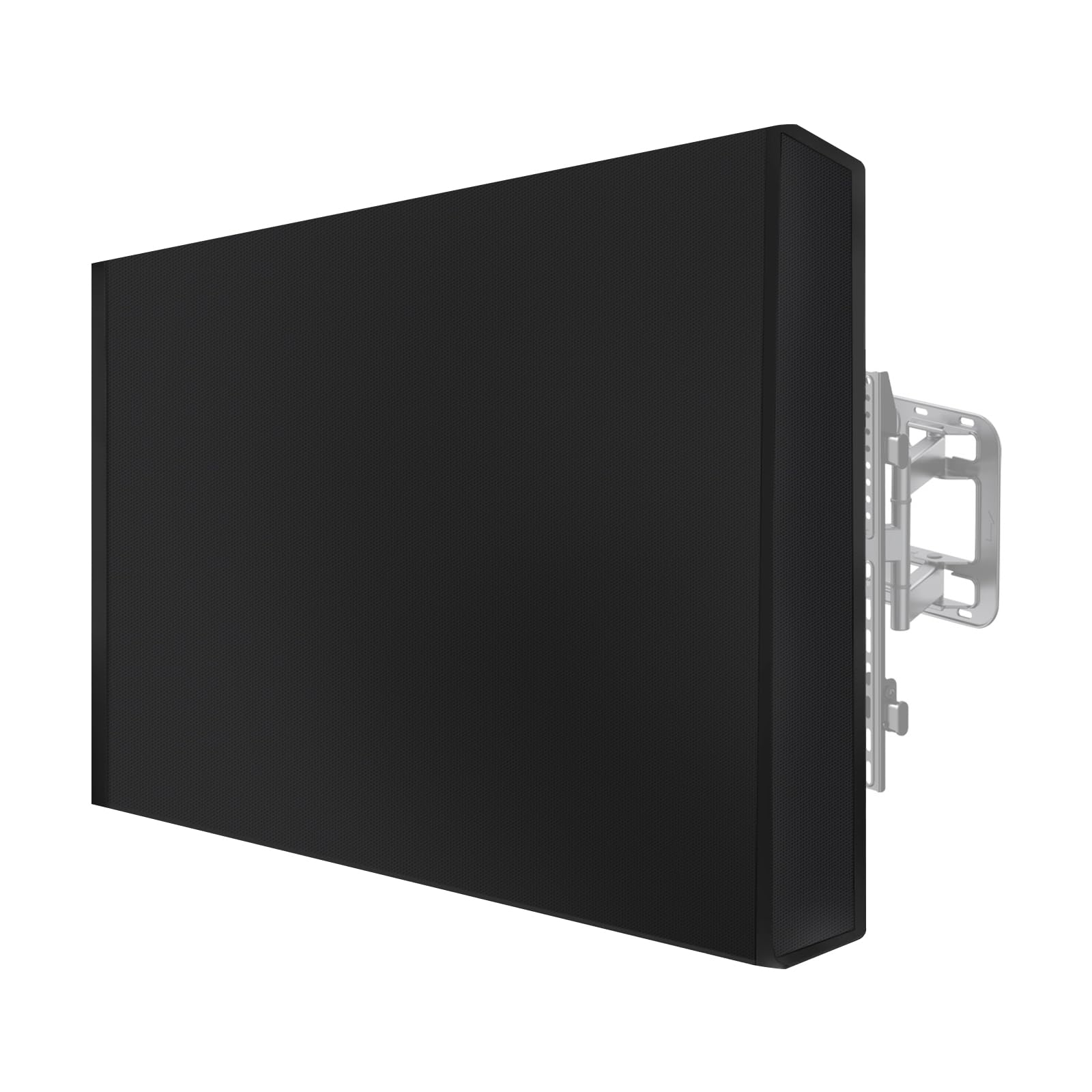 MaxAwe Cubierta de TV de 60" - 63" para exteriores, 58 x 37 x 5 pulgadas (148 x 95 x 14 cm), cubierta de TV para exteriores, resistente a la intemperie, universal, protector de pantalla negro