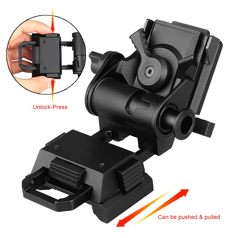 L4G24 Night Vision Goggles Mount NVG Mount for L4G24 Metal Helmet Mount PVS15/18