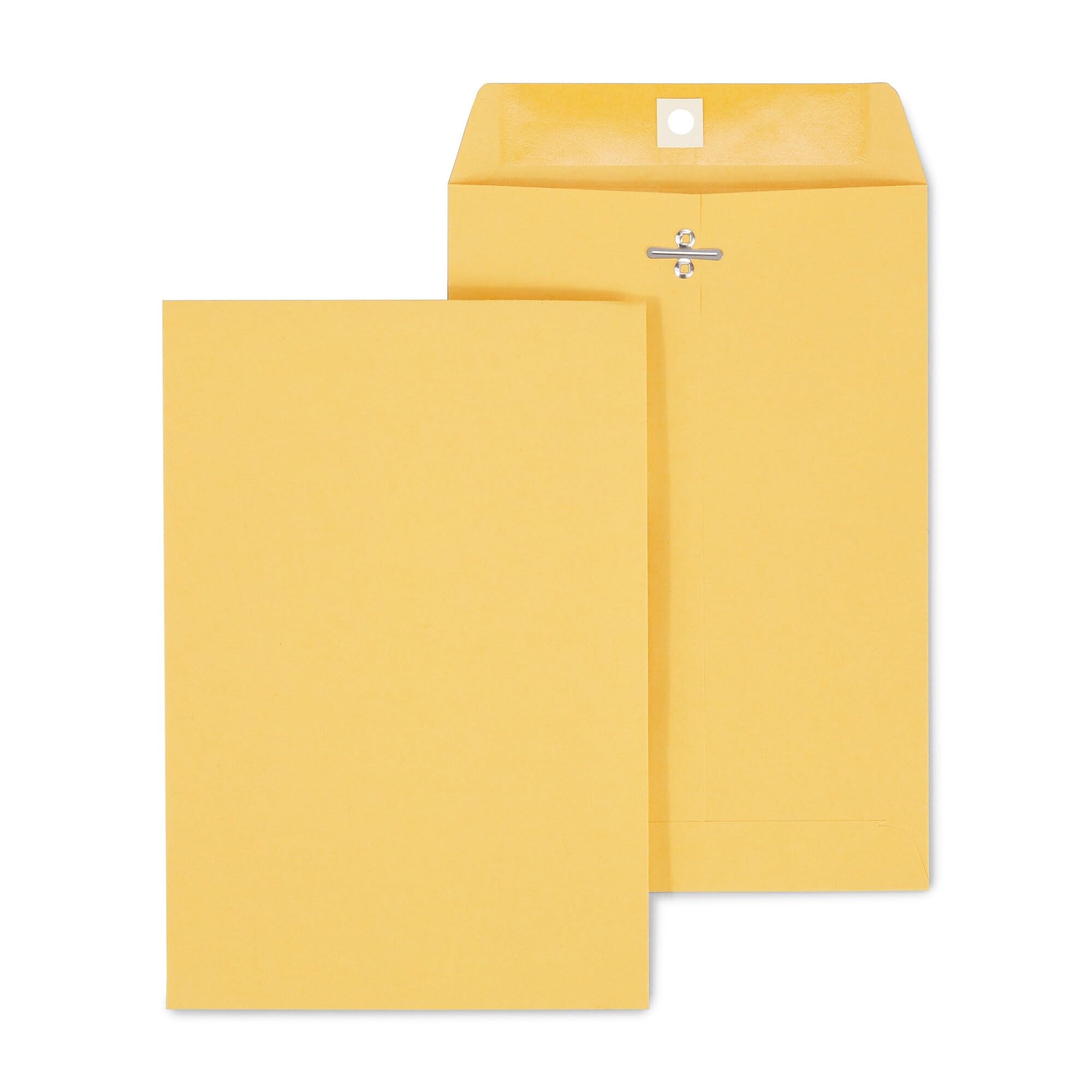 Amazon.com : Staples 6.5 x 9.5 Kraft Clasp Envelopes, Brown
