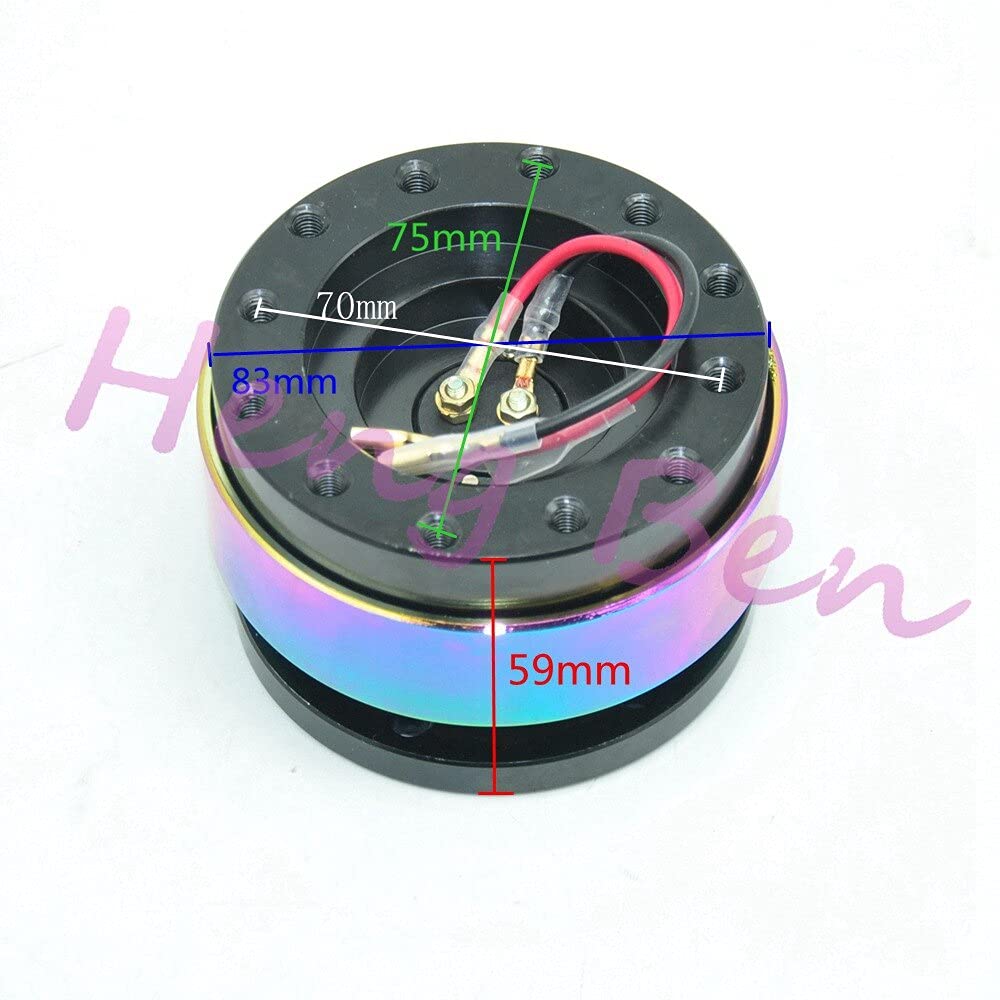 Amazon | ユニバーサルステアリングホイールをクイックリリースハブ